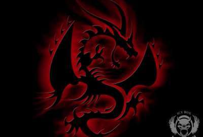 Black And Red Dragons