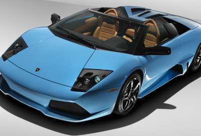 Blue Lamborghini Cars