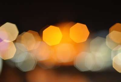 Blurred City Lights