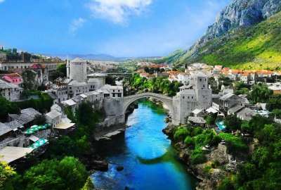 Bosnia and Herzegovina Mostar Old Town