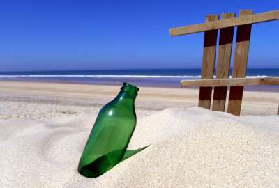 Bottle in Sand