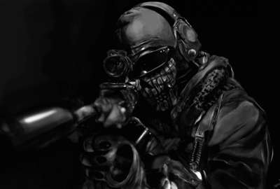 Call of Duty Ghost Masked Warrior