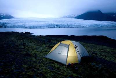 Camping in Iceland National Park