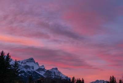 Canmore Sunset Canada