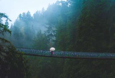 Capilano Suspension Bridge West Vancouver in Canada