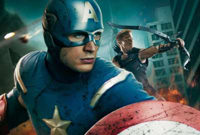 Captain America in Avengers Movie