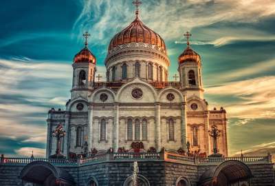 Cathedral Of Christ The Savior Russia Moscow