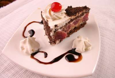 Chocolate Cake With Cream