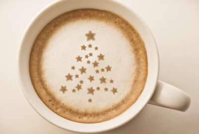 Coffee Christmas Tree