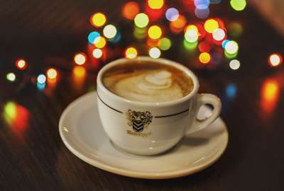 Coffee Cup With Lights
