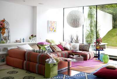 Colorful Living Room