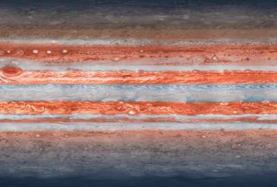 Colors of Jupiter