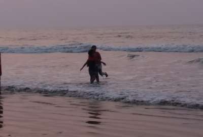 Digha Sea Beach-In Early Morning