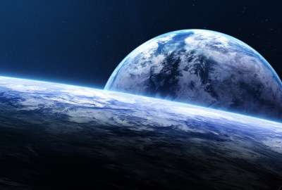Earth Horizon Spacescape