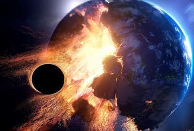 Earths Encounter With a Black Hole