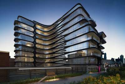 Famed Architect Zaha Hadid Unveils Her First Building In New York City