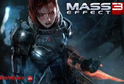 Female Shepard in Mass Effect 3