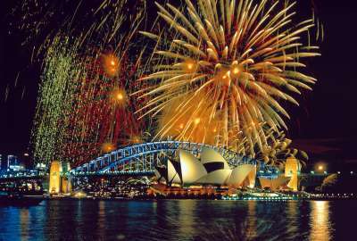 Fireworks in Sydney