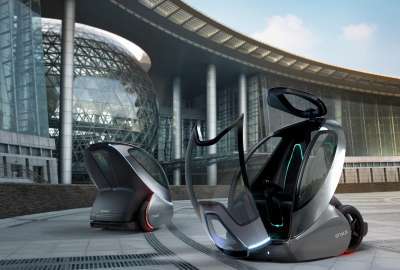 GM EN V Concept Future Car