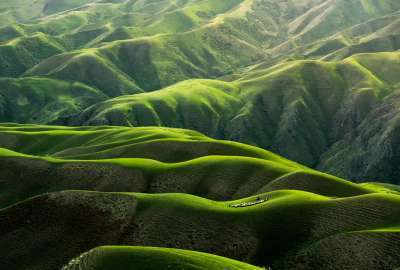 Grasslands in Yili