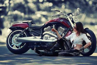 Harley Davidson Girl