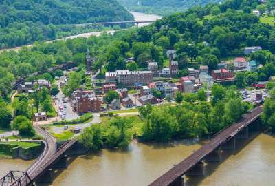 Harpers Ferry - the Halfway Point of the Appalachian Trail
