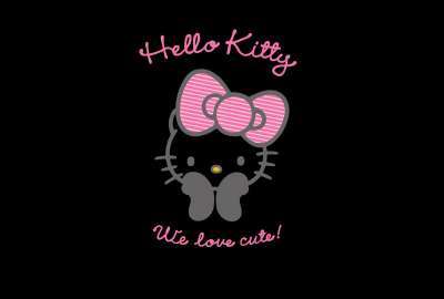 Hello Kitty Black 1080p 5