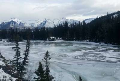 Hike Along Bow River Banff