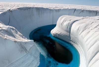Ice Canyon Greenland