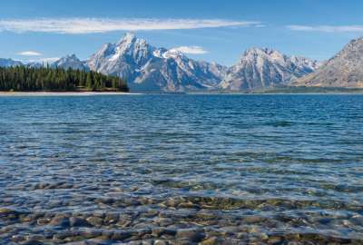 Jackson Lake Grand Teton National Park Wyoming USA