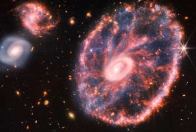 James Webb Telescope - Cartwheel Galaxy