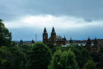 Kelvingrove Art Gallery and Museum Seen From Uni of Glasgow