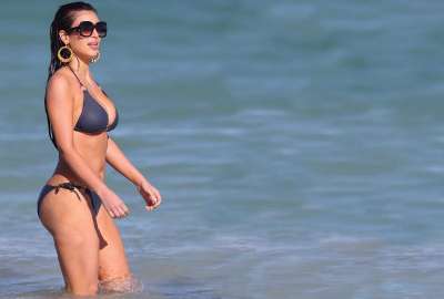 Kim Kardashian In Bikini