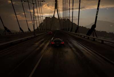 Koenigsegg Jesko on a Bridge