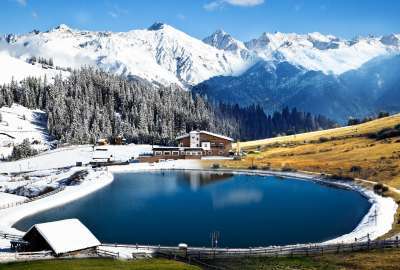 Lake and Landscape of Alps