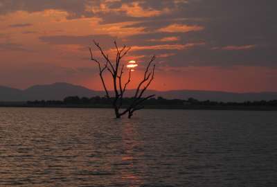 Lake Kariba at Sunset Zimbabwe