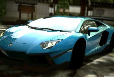 Lamborghini Blue