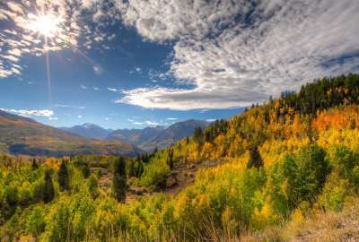 Landscape From Aspen Mountain