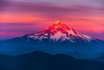 Larch Mountain Sunset