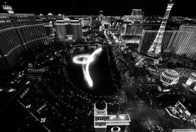 Las Vegas Wallpaper Black And White 3541