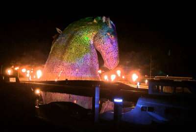 Launch of The Kelpies