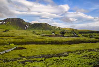 Lenticular Clouds Iceland