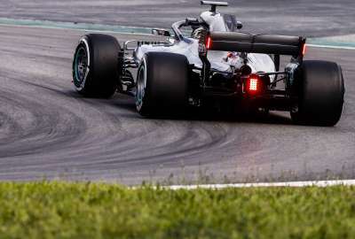 Lewis Hamilton Testing Spec Rear Lights