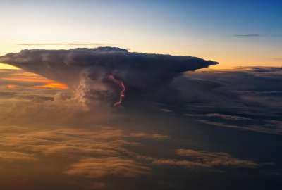 Lightning in a Thunderhead Cloud