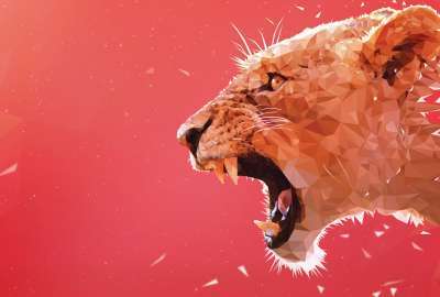 Lion Illustration 5K