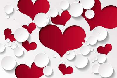 Love Heart Shaped Pattern