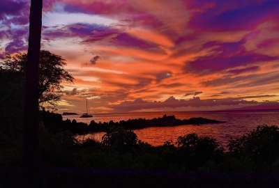 Makena Maui HI Sunset