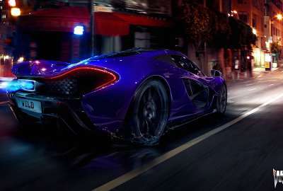 McLaren P in Blue
