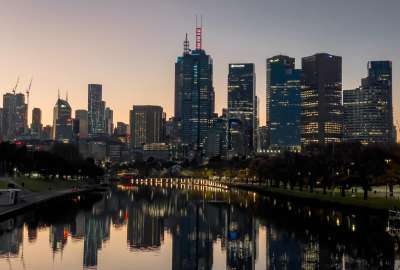 Melbourne Australia Skyline