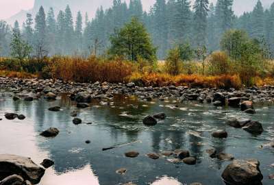 Merced Reflection - Yosemite CA